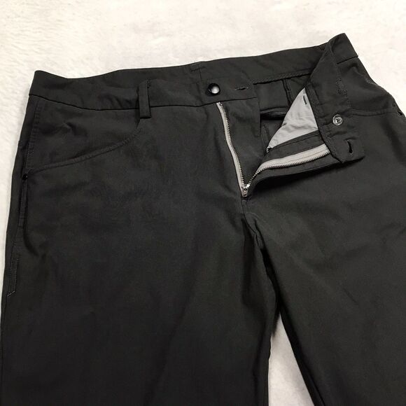 LULULEMON Commission Pant Men 38 (36x33) Charcoal Gray Classic Warpstreme Chino - Picture 4 of 14